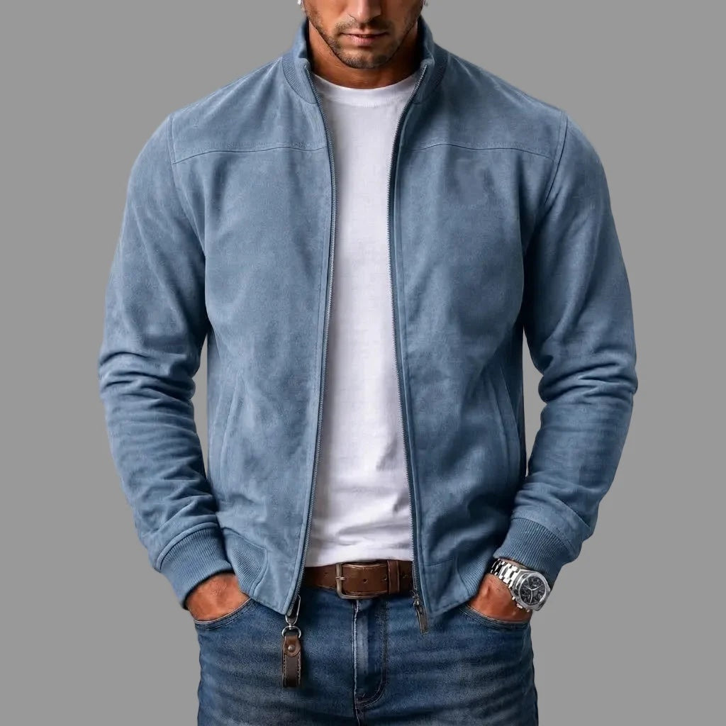 CHARLIE - BLOUSON AVIATEUR EN DAIM