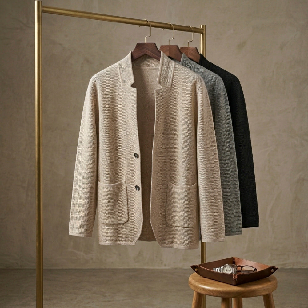 JONAS - BLAZER EN MAILLE MODERNE