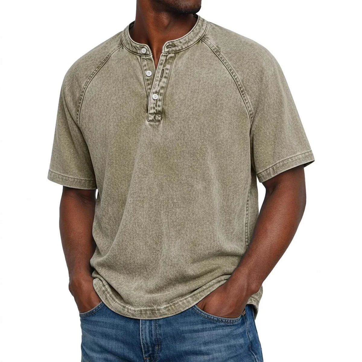 PEDRO - CHEMISE BOUTONNÉE VINTAGE POUR HOMME