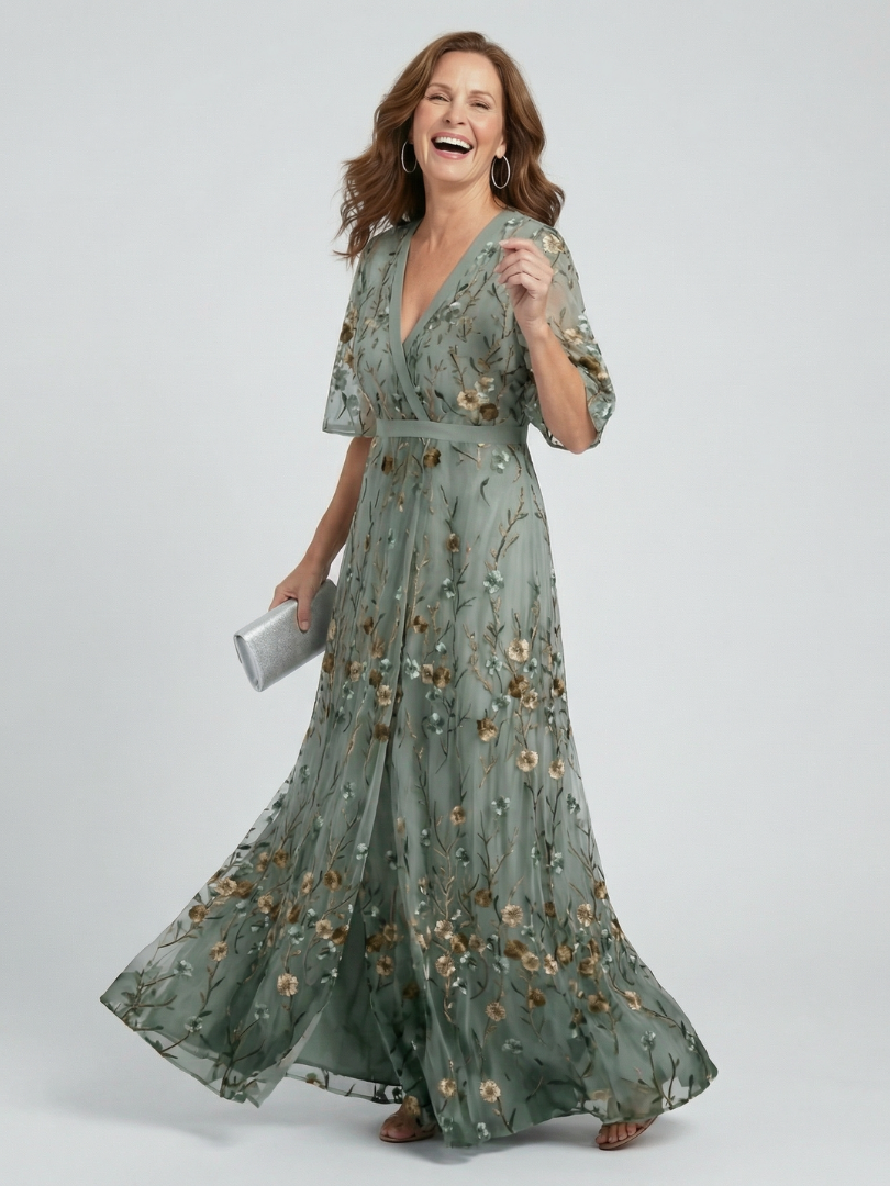 SELORA - ROBE LONGUE BLOOM FLOW