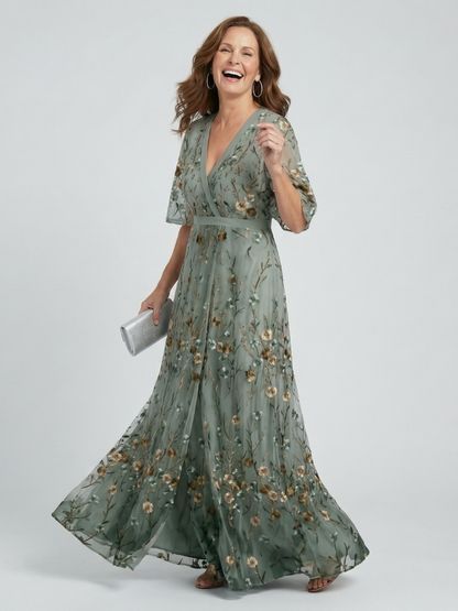 SELORA - ROBE LONGUE BLOOM FLOW