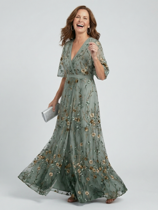 SELORA - ROBE LONGUE BLOOM FLOW