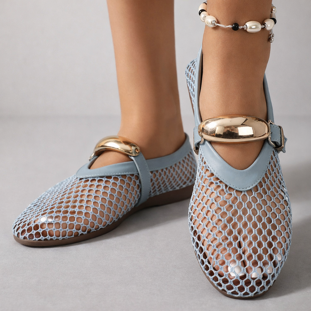 MARGAUX - MARY JANE BALLERINES