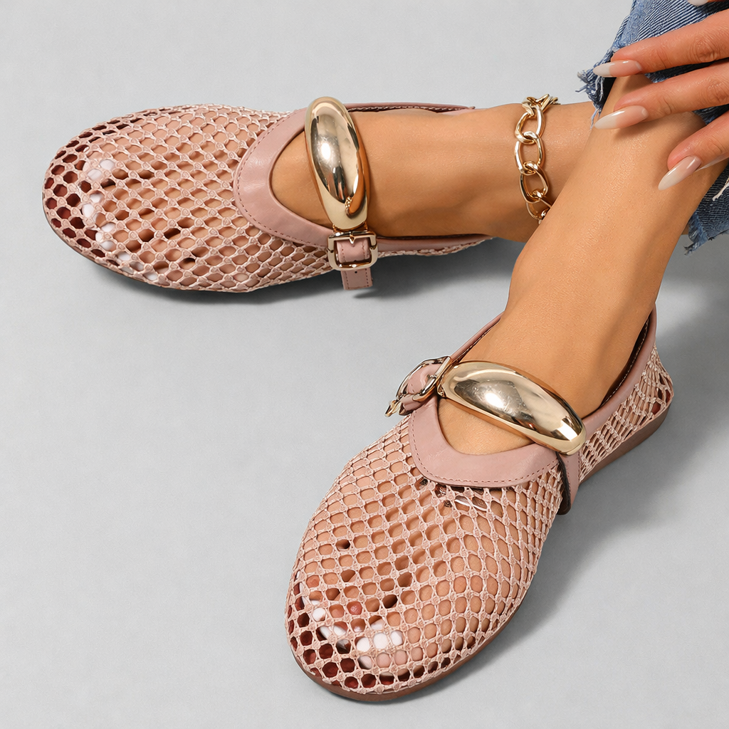 MARGAUX - MARY JANE BALLERINES