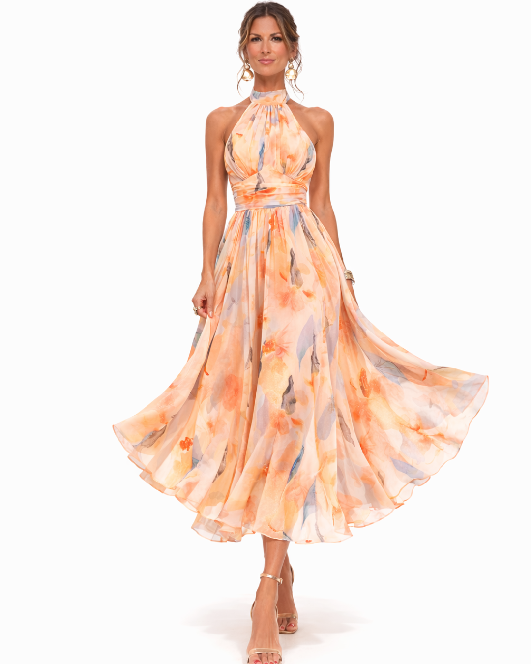 ELAINA | ROBE AVEC DÉCOLLETÉ DOS NU
