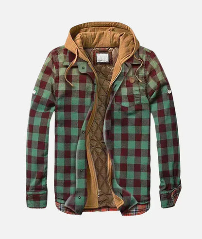 THOMAS - VESTE PATCHWORK À CARREAUX