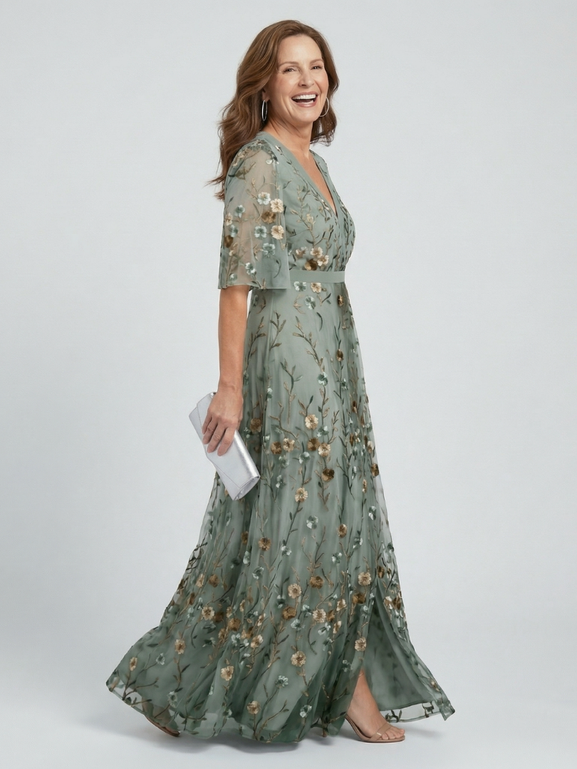 SELORA - ROBE LONGUE BLOOM FLOW