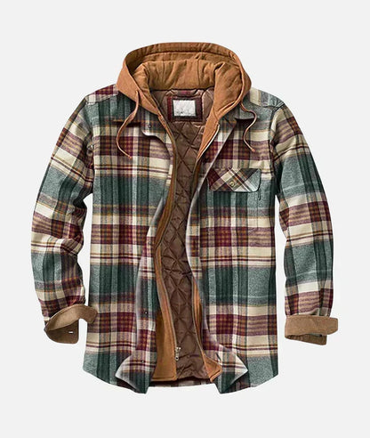 THOMAS - VESTE PATCHWORK À CARREAUX
