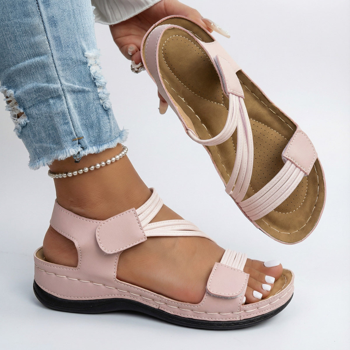 JUANITA - SANDALES ORTHOPÉDIQUES CONFORT