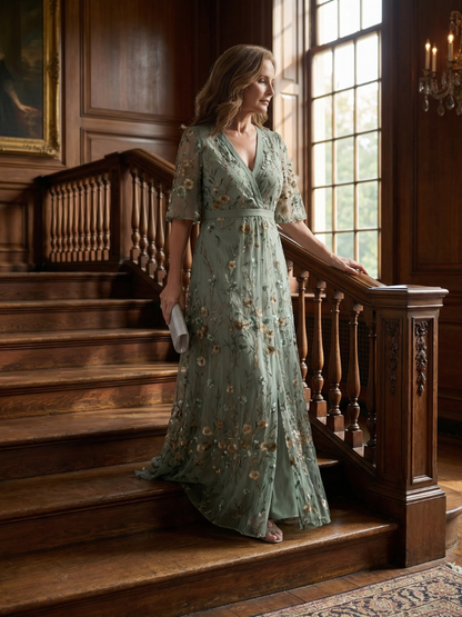 SELORA - ROBE LONGUE BLOOM FLOW