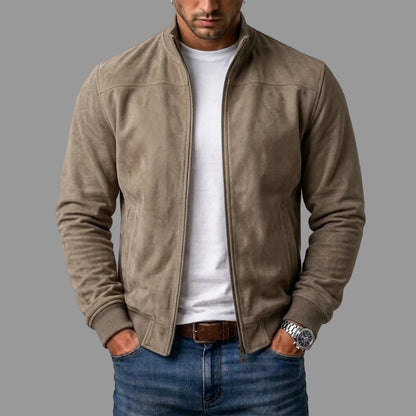 CHARLIE - BLOUSON AVIATEUR EN DAIM