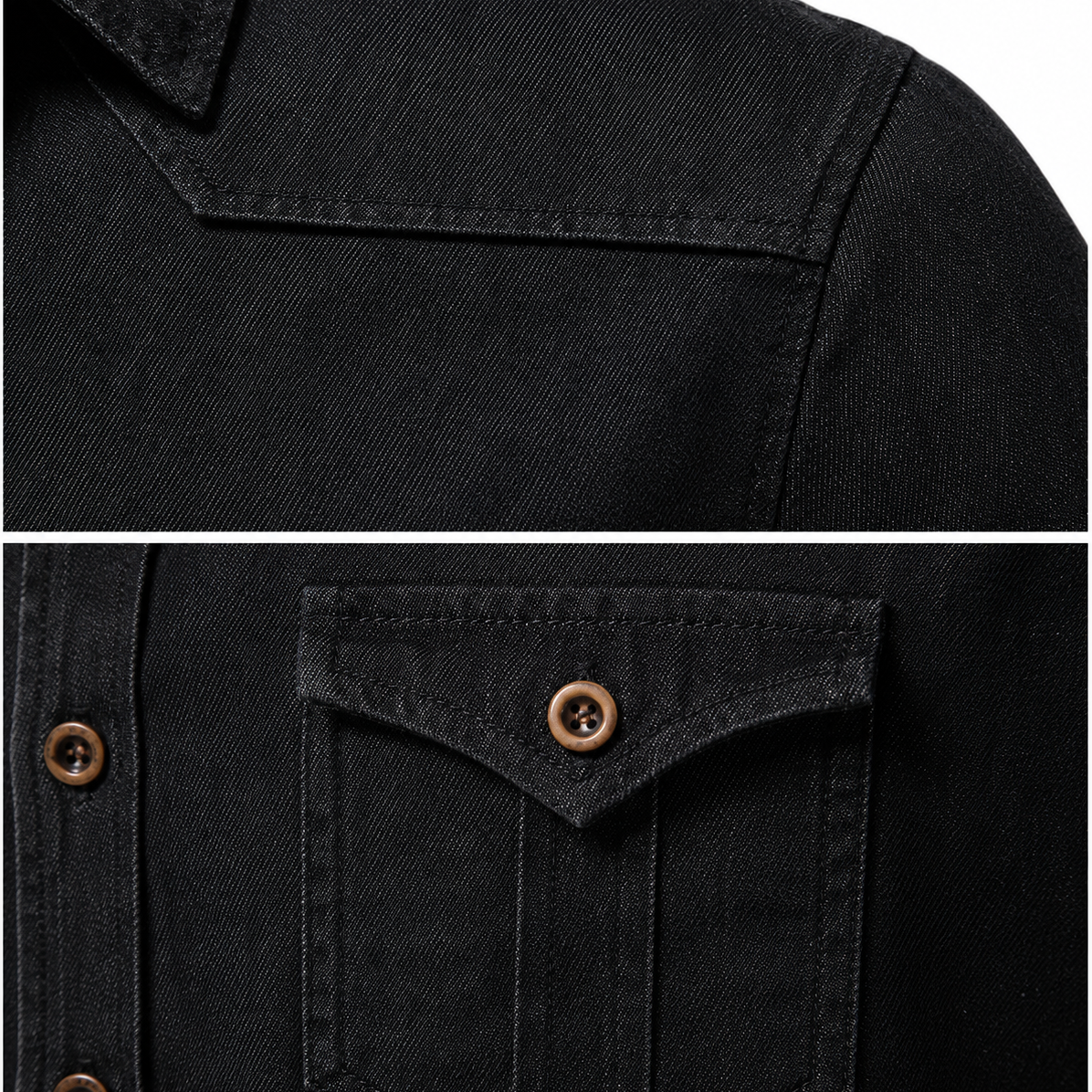 ADAPTIVEFIT - CHEMISE EN JEAN DE COTON