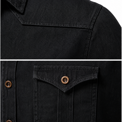 ADAPTIVEFIT - CHEMISE EN JEAN DE COTON