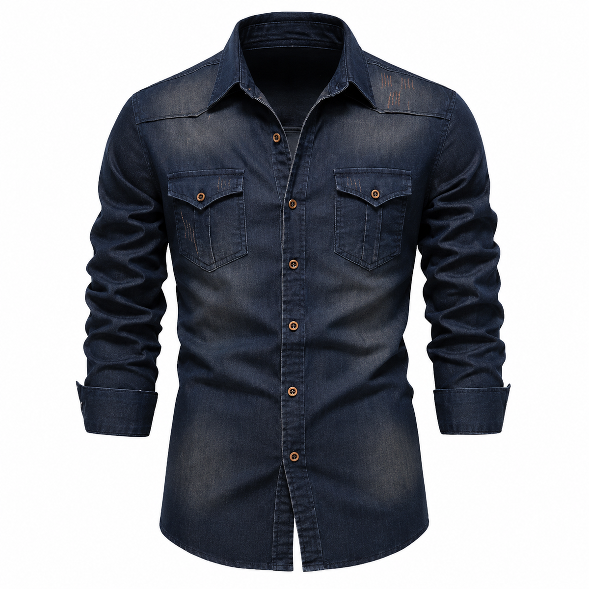 ADAPTIVEFIT - CHEMISE EN JEAN DE COTON