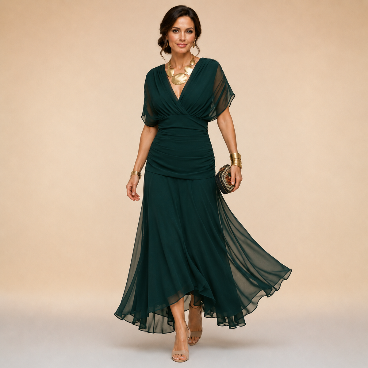 ELLISE - ROBE DE SOIRÉE MAXI ÉLÉGANTE