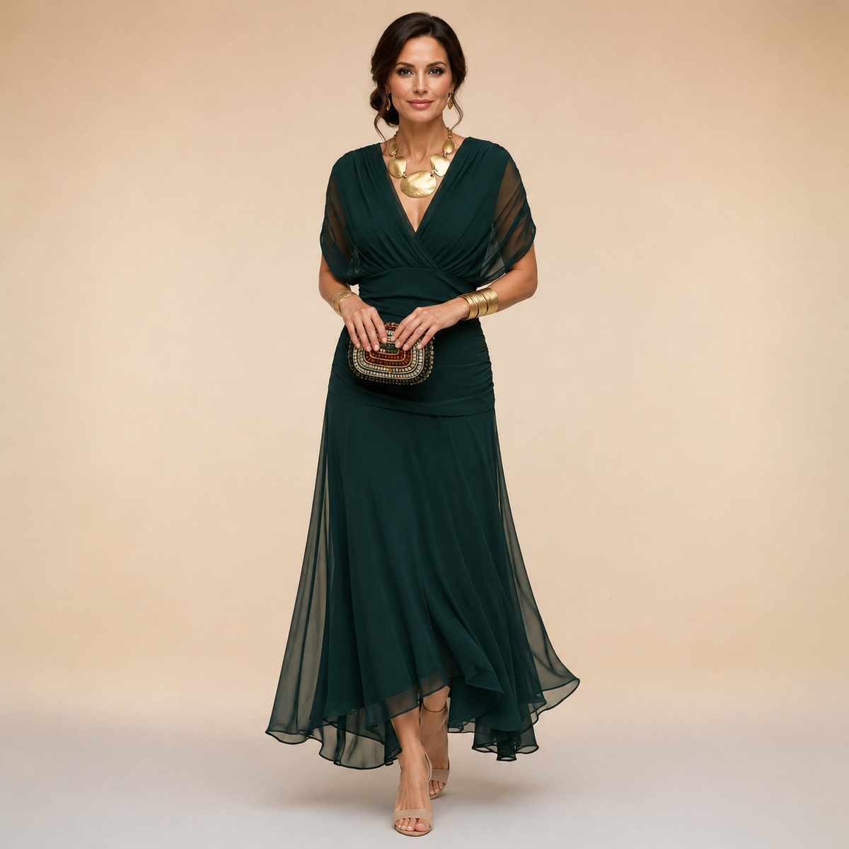ELLISE - ROBE DE SOIRÉE MAXI ÉLÉGANTE