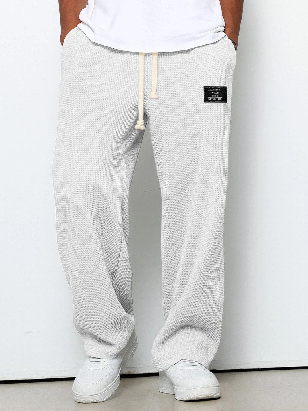 SAMUEL | PANTALONI LARGHI CON VITA REGOLABILE