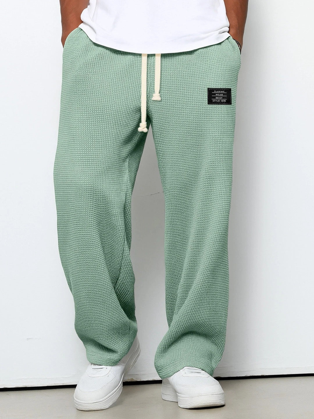 SAMUEL | PANTALONI LARGHI CON VITA REGOLABILE