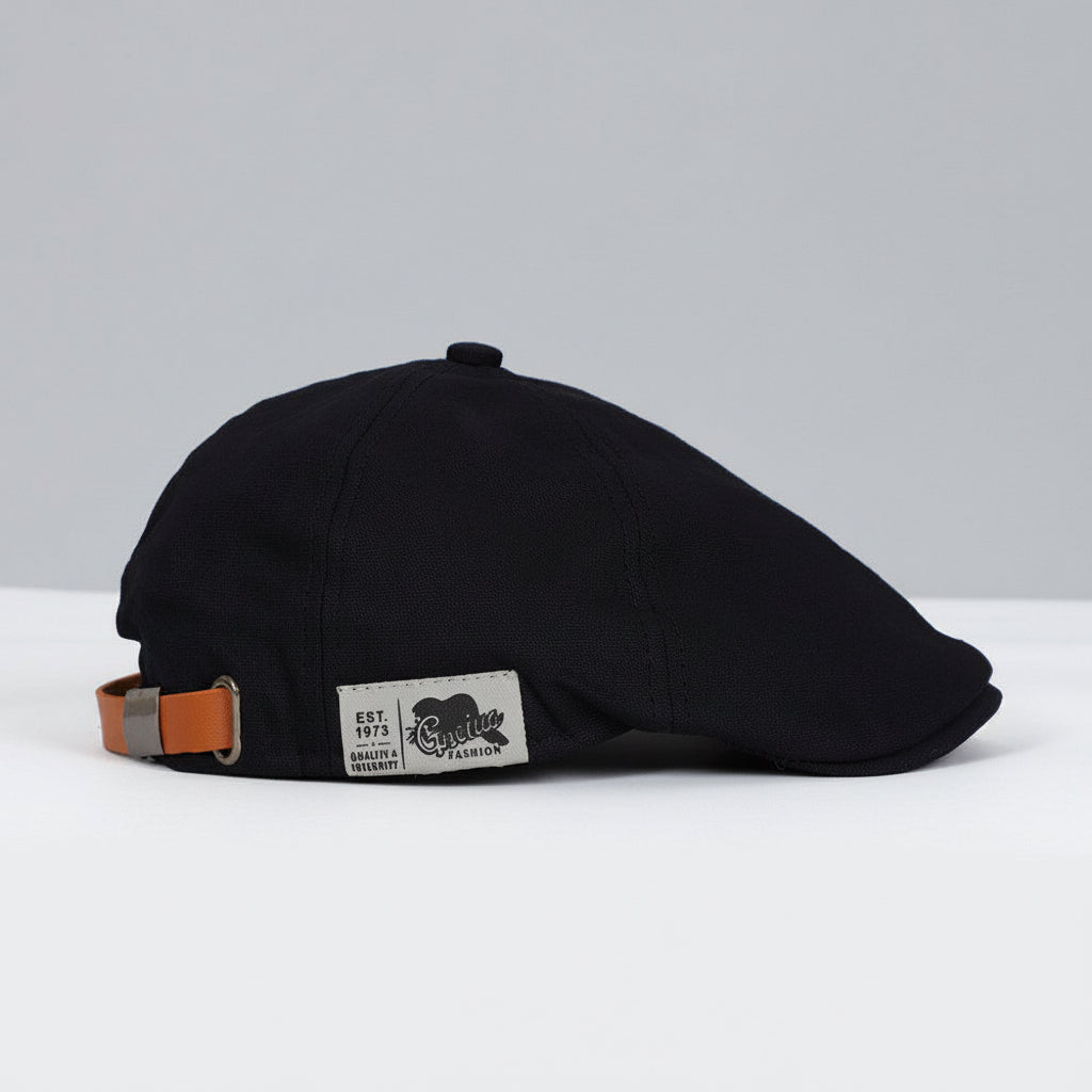 HERITAGE - CASQUETTE PLATE ÉLÉGANTE POUR HOMMES