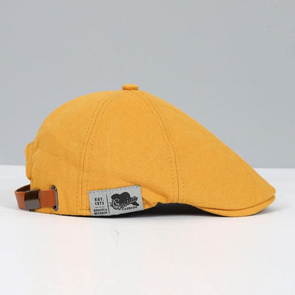 HERITAGE - CASQUETTE PLATE ÉLÉGANTE POUR HOMMES