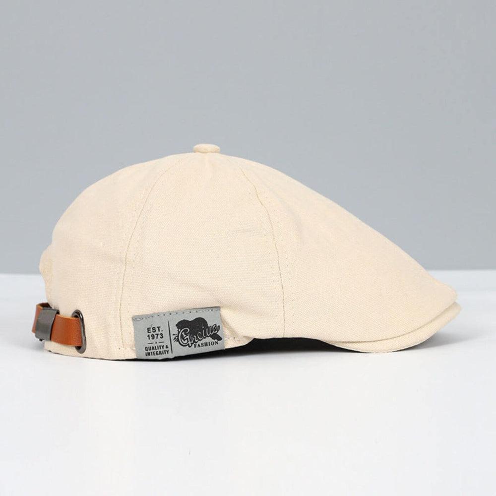HERITAGE - CASQUETTE PLATE ÉLÉGANTE POUR HOMMES
