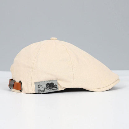 HERITAGE - CASQUETTE PLATE ÉLÉGANTE POUR HOMMES