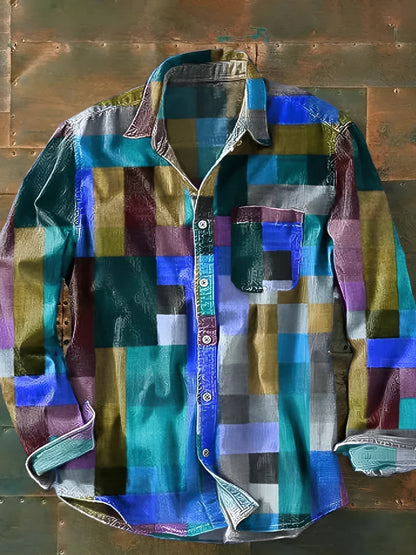 GÉRARD - CHEMISE ÉLÉGANTE AVEC POCHE PRATIQUE