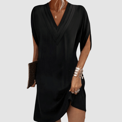 AMY™ - ROBE ÉLÉGANTE À DEMI-MANCHES