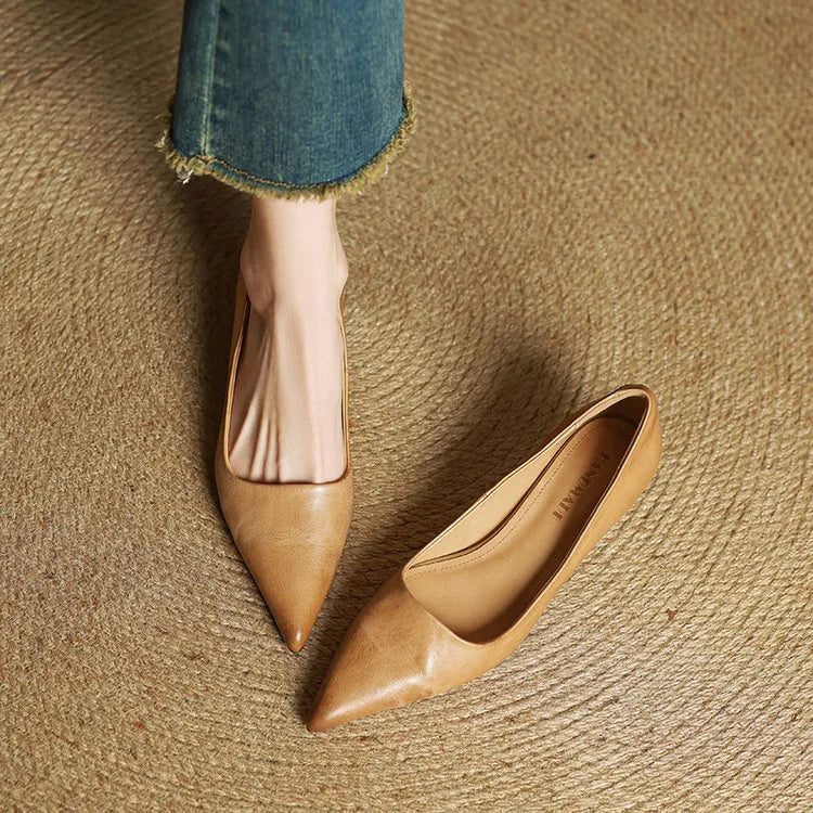 ANOK - ESCARPINS EN CUIR VÉRITABLE