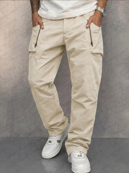 MITCH - PANTALON CARGO CONFORTABLE EN COTON