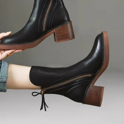 GARCIEL - BOTTINES EN CUIR