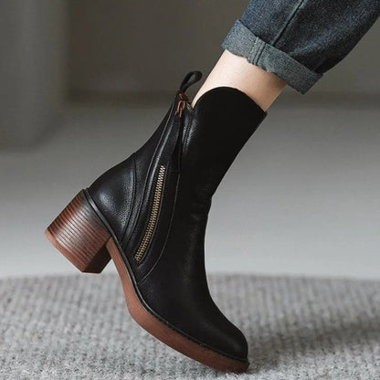 GARCIEL - BOTTINES EN CUIR
