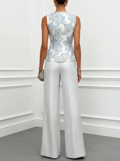 ILANA - ENSEMBLE CARACO ET PANTALON