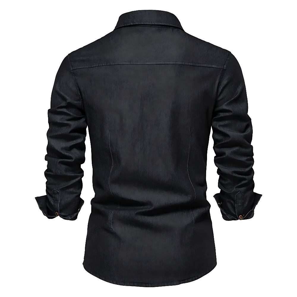 ADAPTIVEFIT - CHEMISE EN JEAN DE COTON