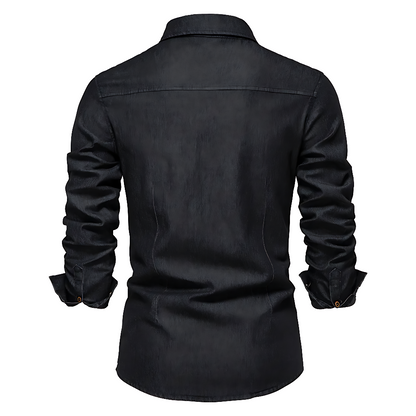 ADAPTIVEFIT - CHEMISE EN JEAN DE COTON
