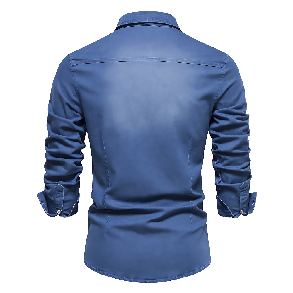 ADAPTIVEFIT - CHEMISE EN JEAN DE COTON