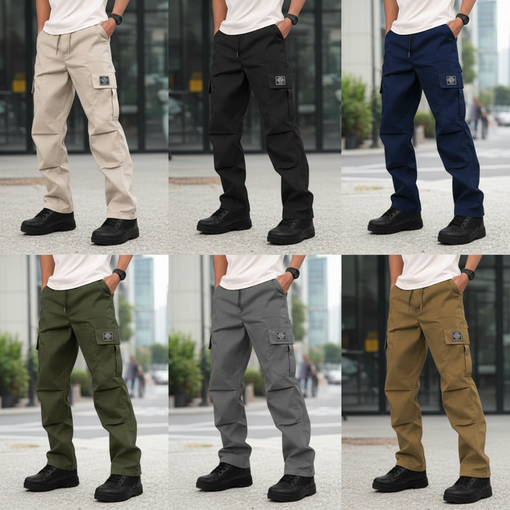 GERARD - PANTALON CARGO UTILITAIRE MULTIPOCHES