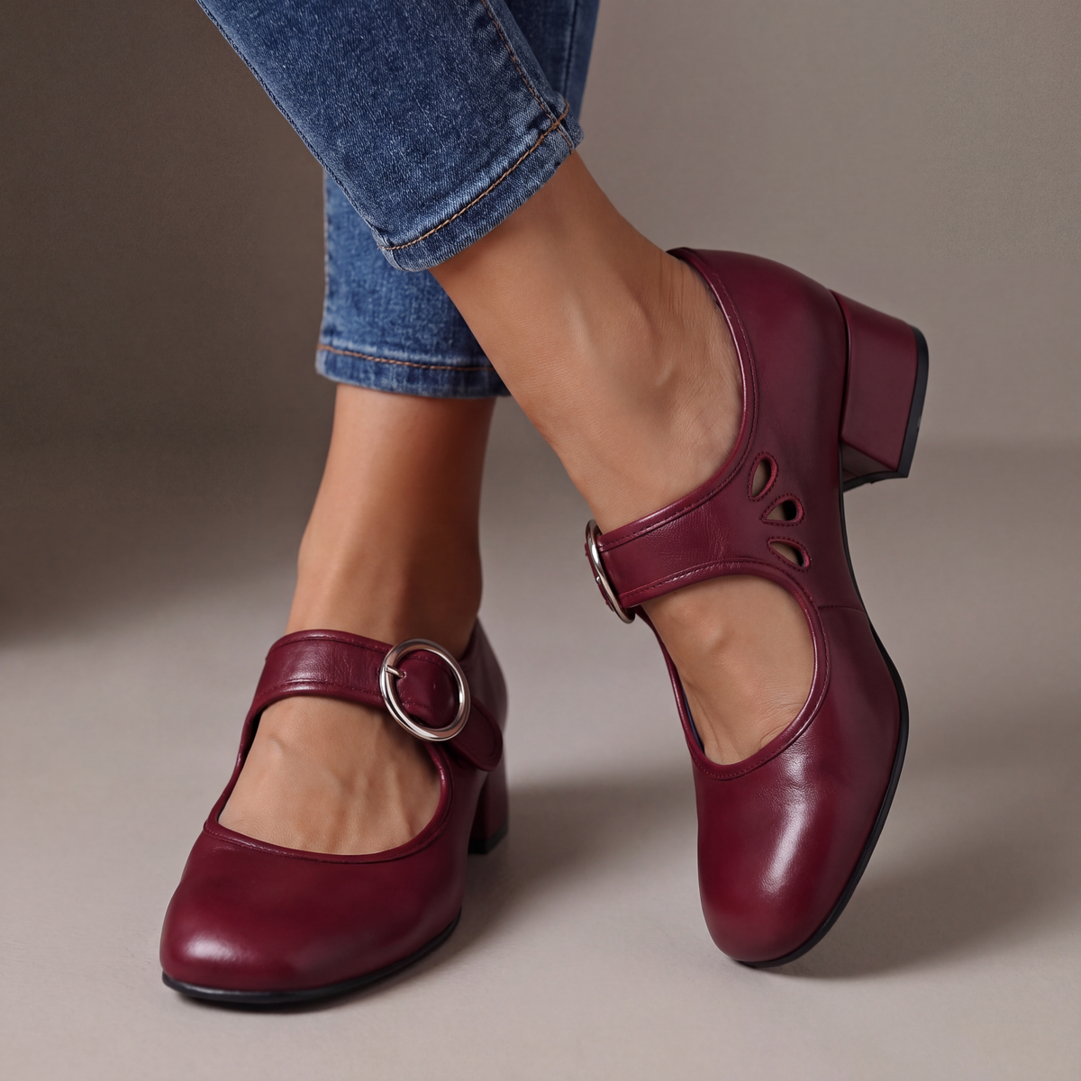 JOSÉPHINE - CHAUSSURES CONFORTABLES EN CUIR
