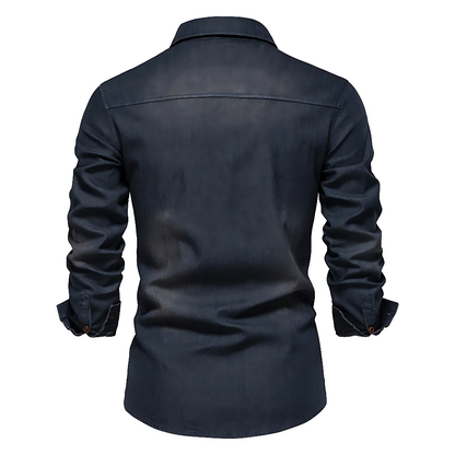 ADAPTIVEFIT - CHEMISE EN JEAN DE COTON