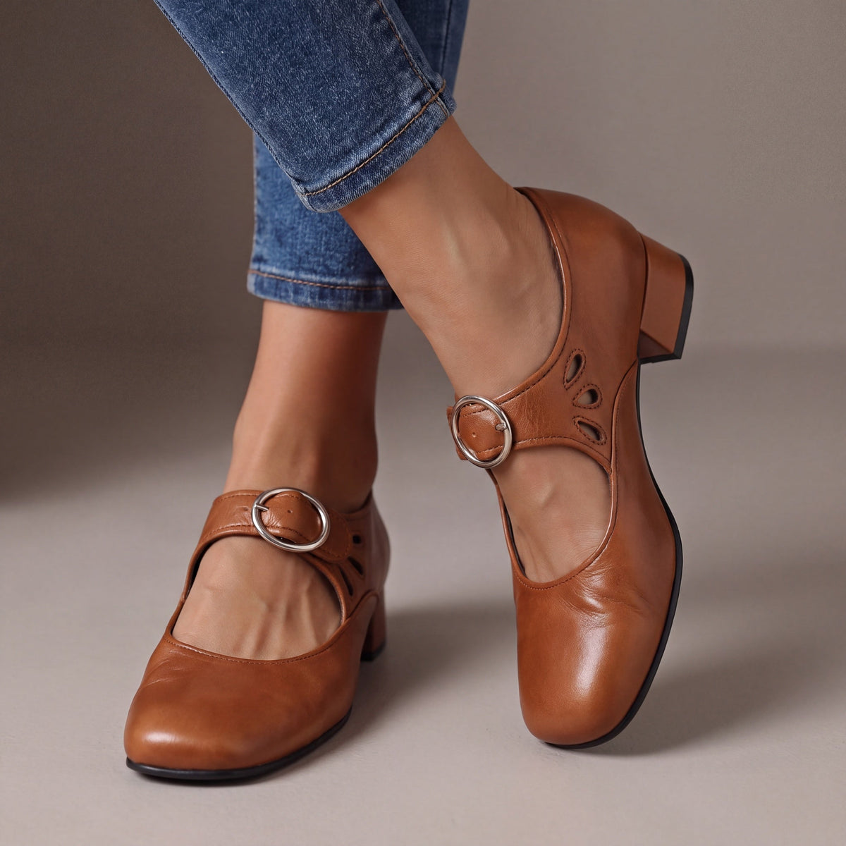 JOSÉPHINE - CHAUSSURES CONFORTABLES EN CUIR